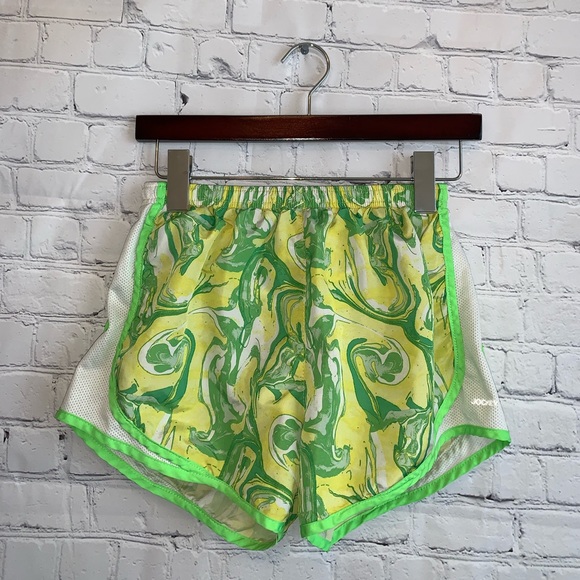 Jockey Pants - Jockey Light Green & Yellow Athletic shorts size S
